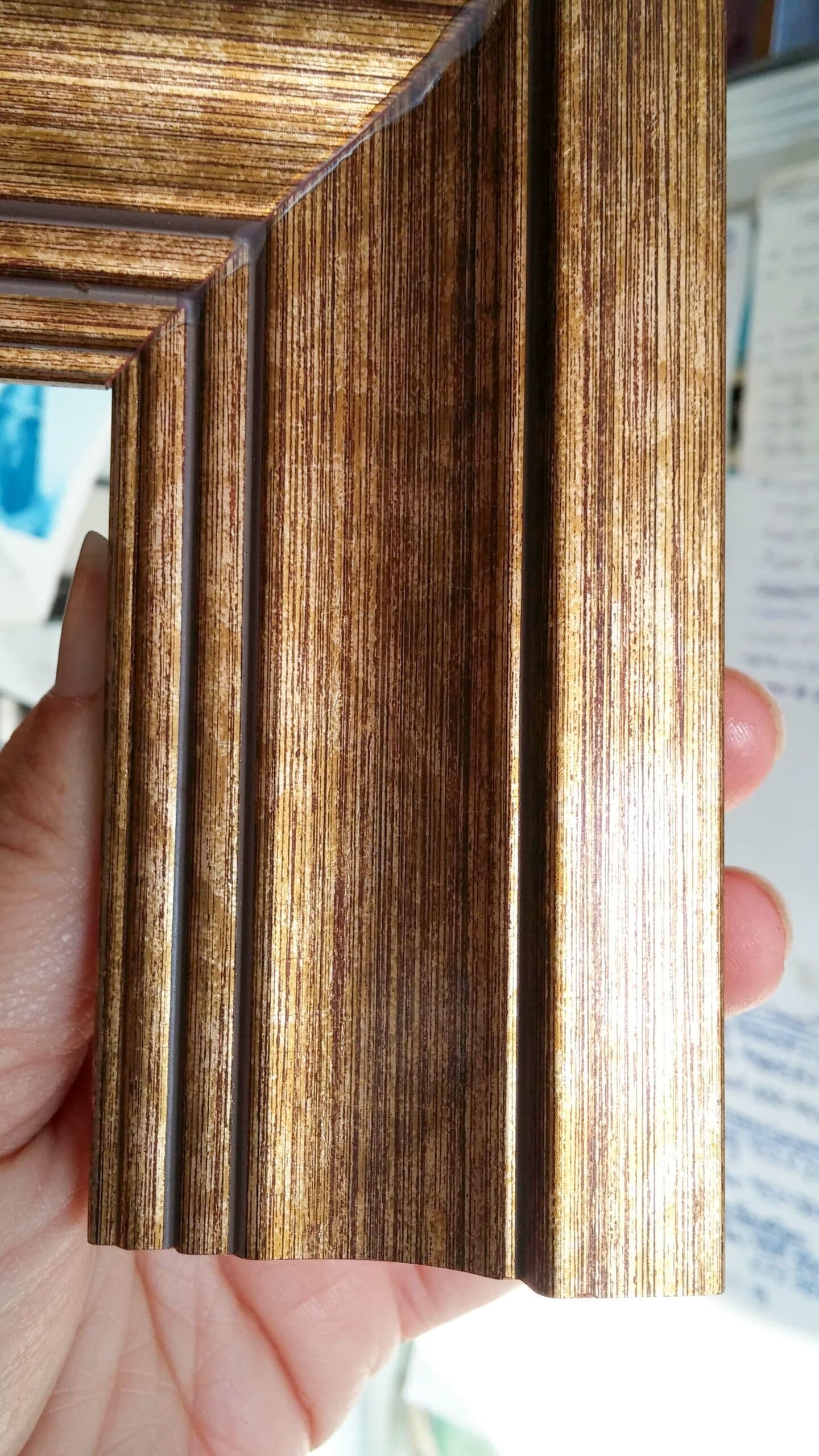 Trabajo de enmarcado realizado en taller